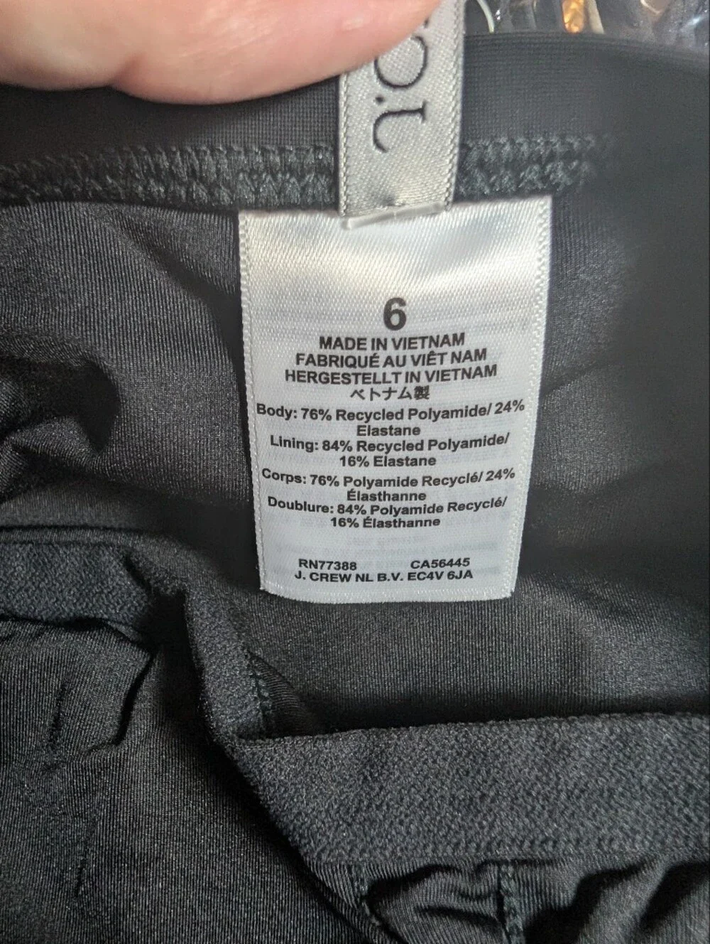 J. Crew classic black